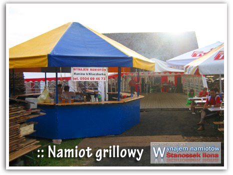 namiot grillowy
